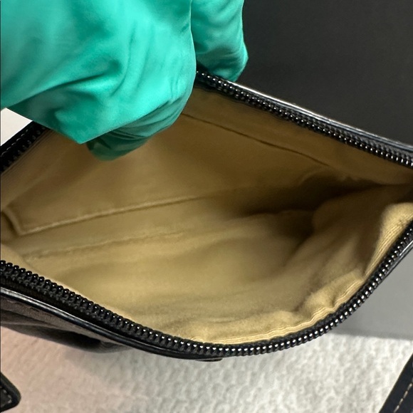 Coach black Leather Wristlet - Picture 4 of 7